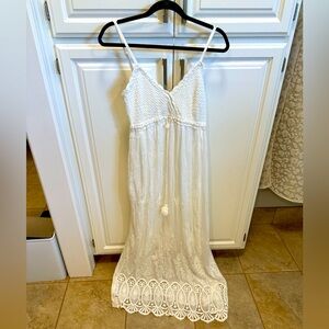 Italian white summer dress